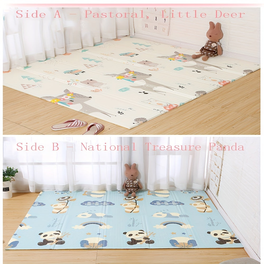 Thick Double-Sided Baby Crawling Mat for Living Room Indoor Use