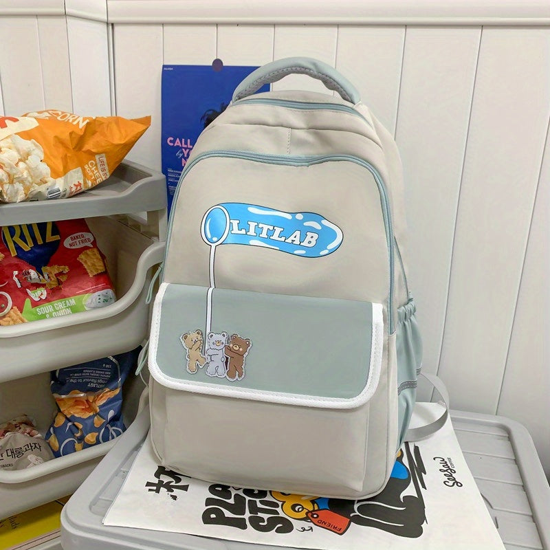 Kids Large Capacity Schoolbag Travel Backpack
