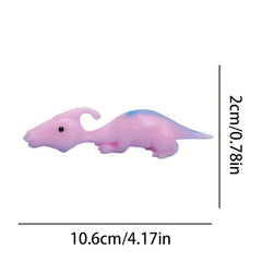 Decompression Ejection Dinosaur Fun Toy Finger Dart Launches Small Dinosaur