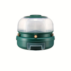 Rotary Rice Bucket Sealed Insect & Moisture-proof Double Layer Grain Storage Box