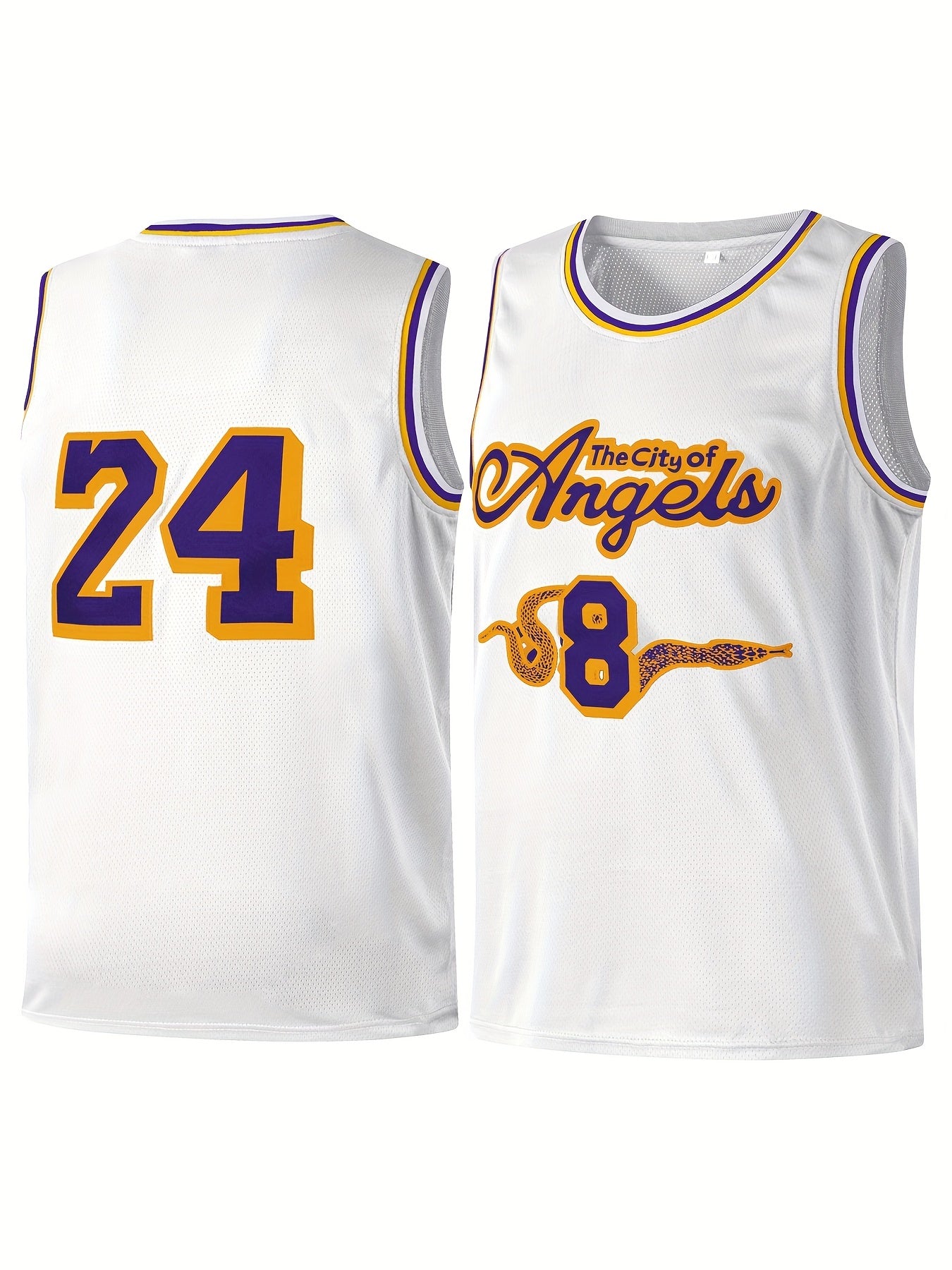 Boys 24 Sleeveless Basketball Jersey - Breathable Sports Uniform