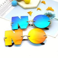 Men's Rimless Sun Glasses UV400 Sunglasses