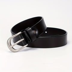 Leather Casual Belt Oval Pin Buckle Pants Jeans Belts Plus Size