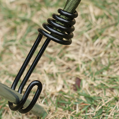 2pcs Bungee Cord Hooks Camping Tent Elastic Rope Hooks