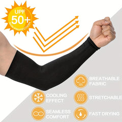 Breathable Sun Protection Arm Sleeves for Outdoor Sports