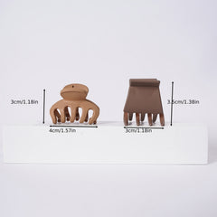 6pcs Mini Hair Claw Clips For Thin Hair Small Hair Clips Women Hair Accessories
