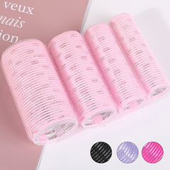 Self Grip Hair Rollers Set for DIY Bangs Medium Short Hair