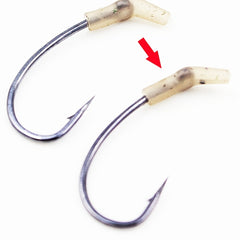 30pcs Anti Tangle Carp Fishing Sleeve with Helicopter Rig Tubing