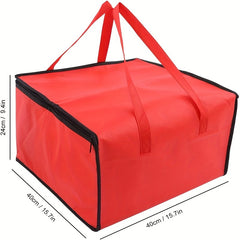 Large Insulated Food Bag with Aluminum Foil Lining