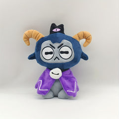 Small Plush Doll Purple Polyester Fiber Material