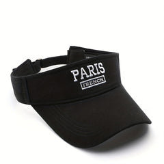 Men's Street Letter Embroidery Sun Protection Cap