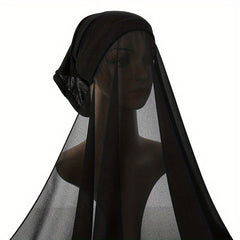 Solid Head Scarf Casual Wrap For Women Outdoor Warm Hijab