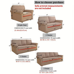 Anti Slip Sofa Slipcover Stretch Couch Cover