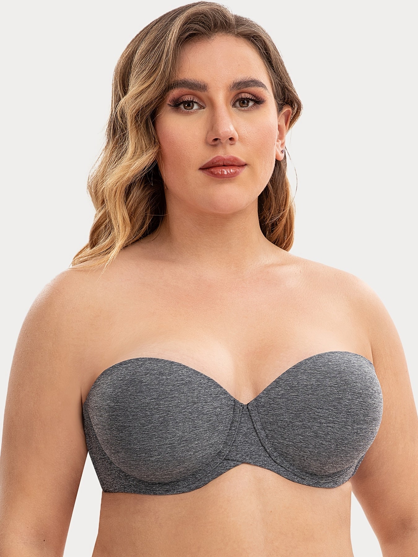  Push Up Strapless Padded Bra