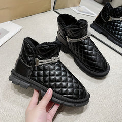 Women's Non slip Thickened Snow Boots Outdoor Warm Boots Shoes