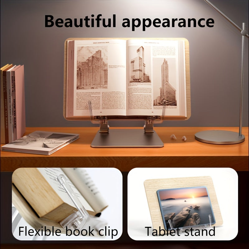 Book Bracket Desk Book Stand for Reading