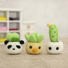 DIY Embroidery Wool Felt Craft Kit - Doll Toy Gift