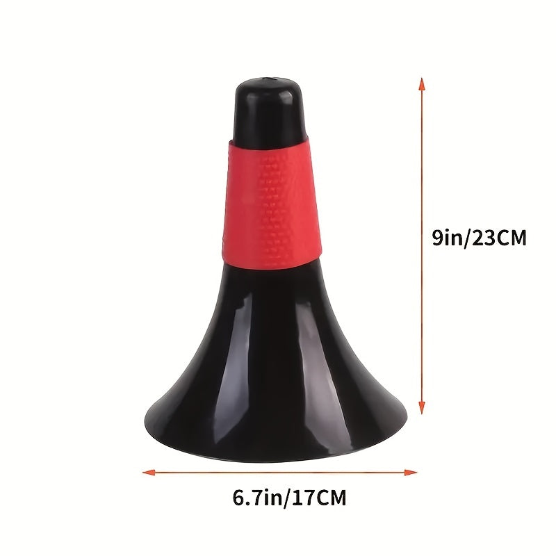 Football Dribbling Obstacle Sign Bucket Cone Training Equipment
