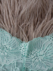 5pcs Floral Lace Boyshort Panties Soft & Breathable Women's Lingerie