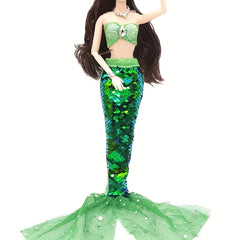 Mermaid Tail Dress up Suit Polyester DIY Toy Kit