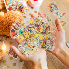 30 Sheets Animal Party Series PET Sticker for Diary Decoration