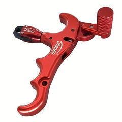 360 Rotating Archery Thumb Release for Compound Bow Improved Accuracy Red
