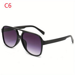 Hip hop Aviator Sunglasses Vintage Sunshade Glasses UV Protection