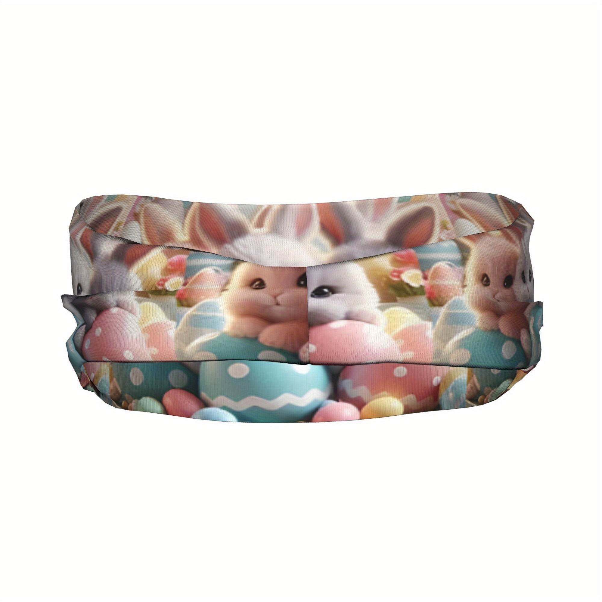 Easter Bunny Headband for Yoga Gym Running Outdoor Activities