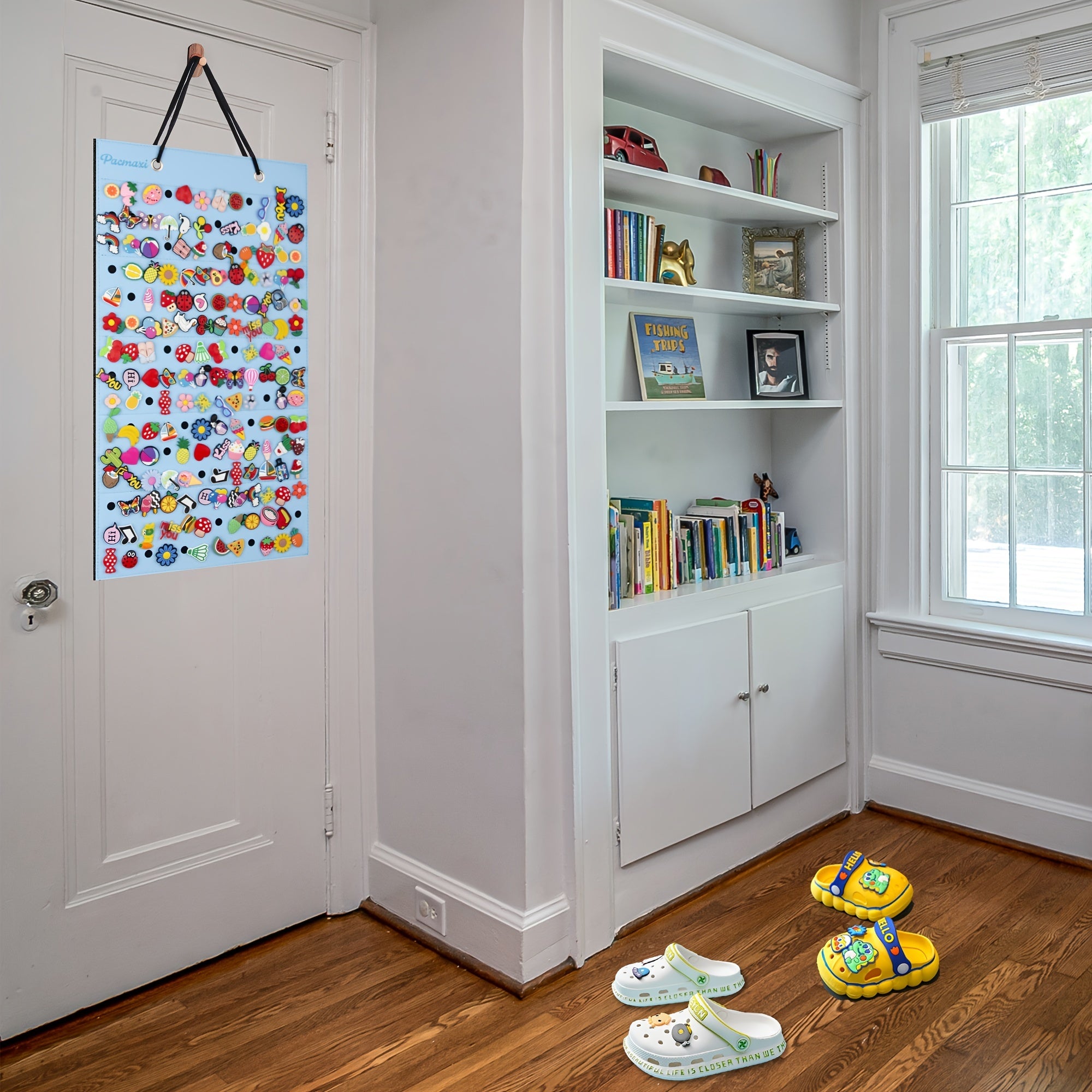 Shoe Charms Organizer Hanging With 180 Holes