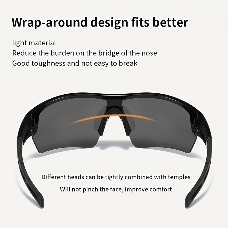 Outdoor Sports Glasses Riding Sunglasses UV Protection Summer Sunglasses