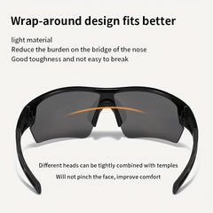 Outdoor Sports Glasses Riding Sunglasses UV Protection Summer Sunglasses