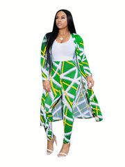 Casual Graphic Print Two piece Set Outfits Women's Clothing