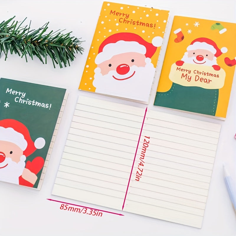 4pcs Christmas Style Notebooks - Random Designs