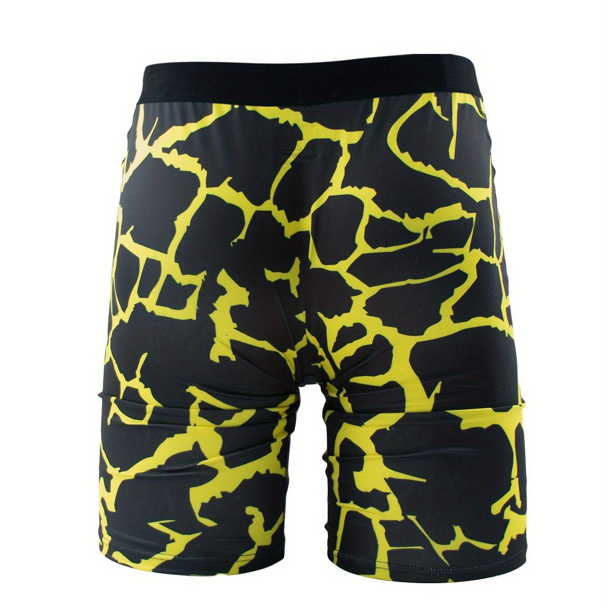 Geometry Pattern High Stretch Boxer Briefs for Men