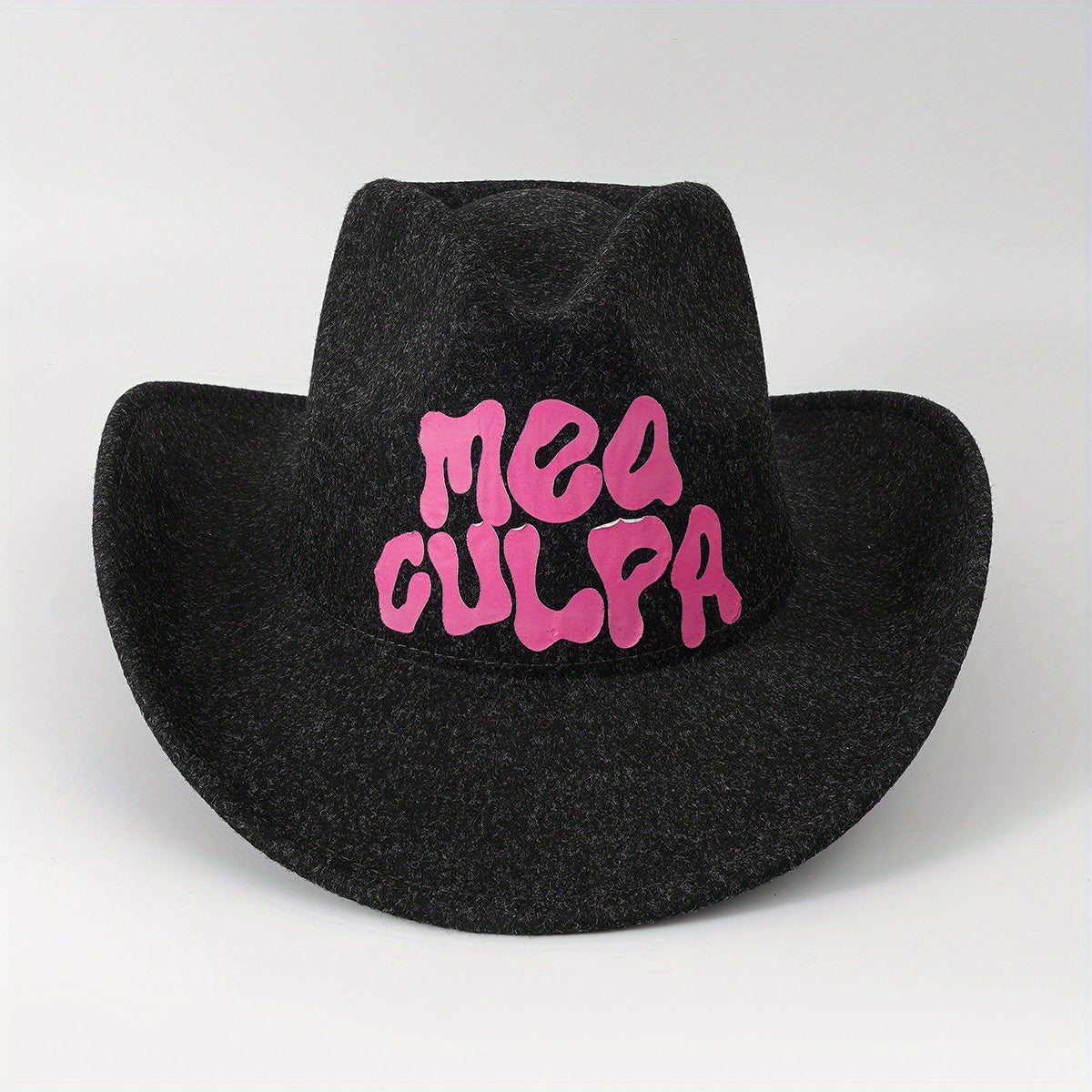 Y2K Western Cowboy Hat Wide Brim Style for Men and Women