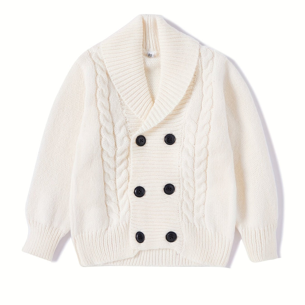 Boys Button Down Sweater Long Sleeve Warm Comfortable