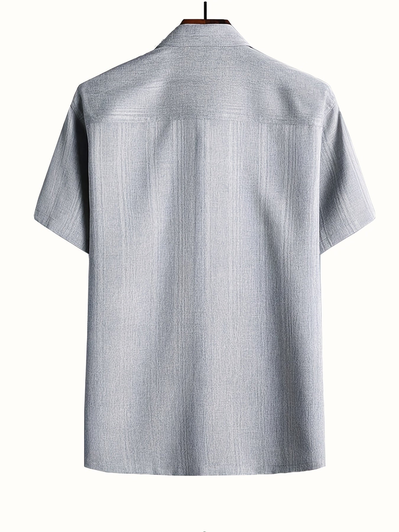 Men's Casual Lapel Button Up Shirt