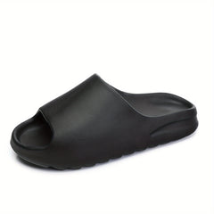 Men's Non Slip Platform Slides Comfortable Cloud Slides For Indoor Outdoor