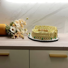 3D Roman Colosseum Building Blocks Model Educational Toy Gift