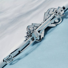 Zircon Side Clip Rhinestone Hair French Barrette