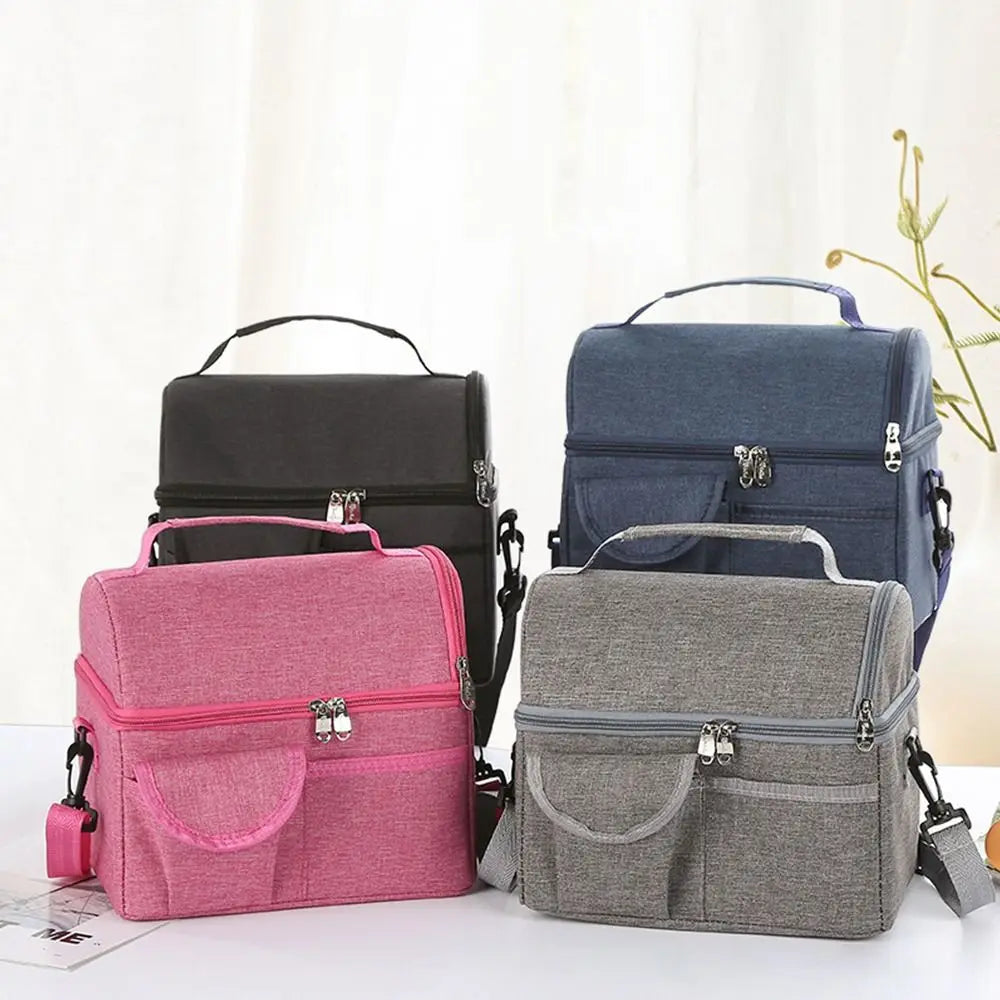 8.4L Waterproof Kids Storage Bag Insulated Thermal Lunch Box Cooler
