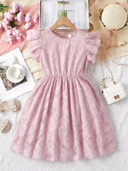 Girls' Boho Princess Dress & Casual Fit Party Dress