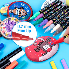 18 Acrylic Pens for DIY Handcraft Easter Decoration
