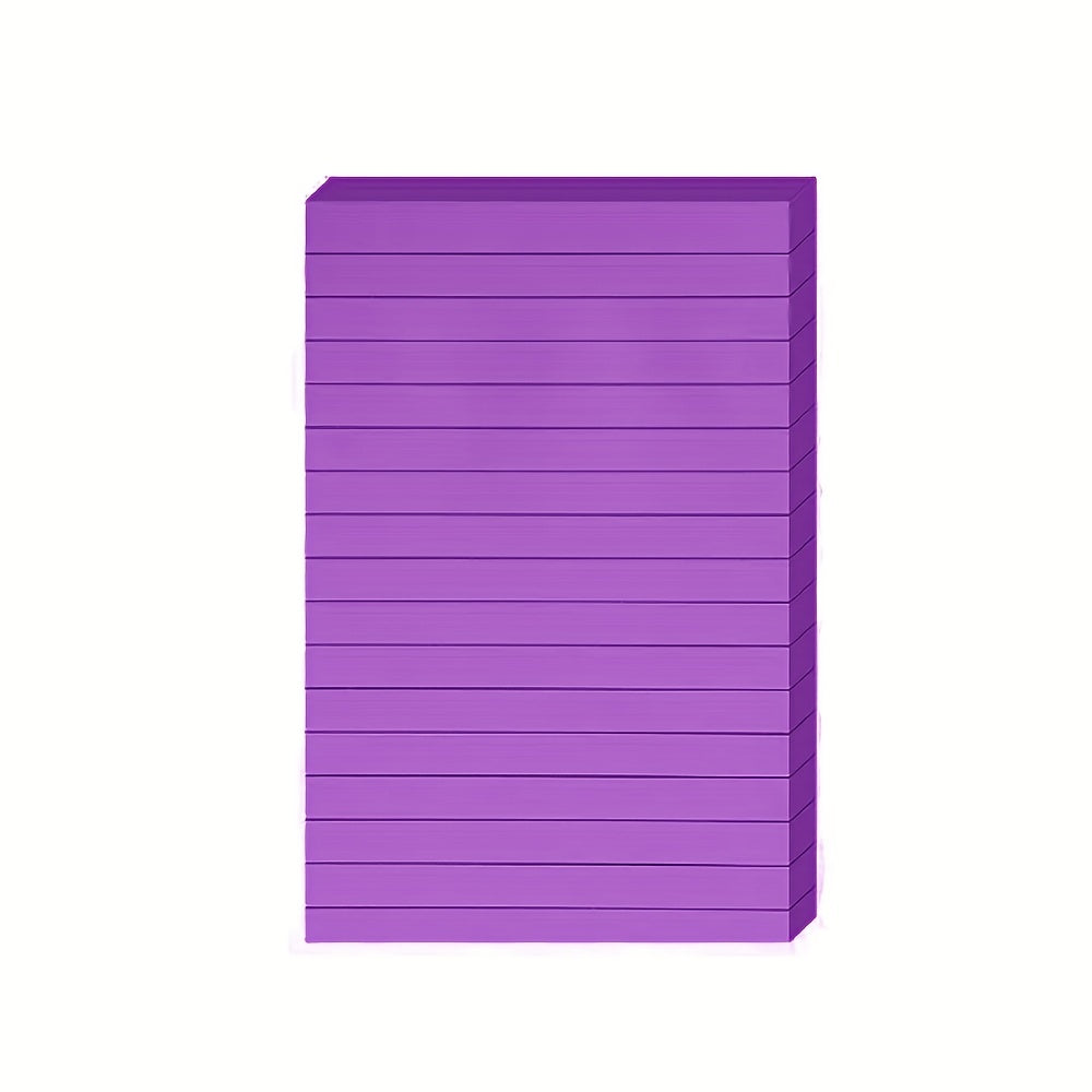 50 Lined Sticky Notes Bright Colors 10 16X15 24 Cm Self Adhesive Note Pad