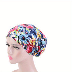 Satin Lined Beanie Double Layer Soft Skull Cap Women Turban Cap