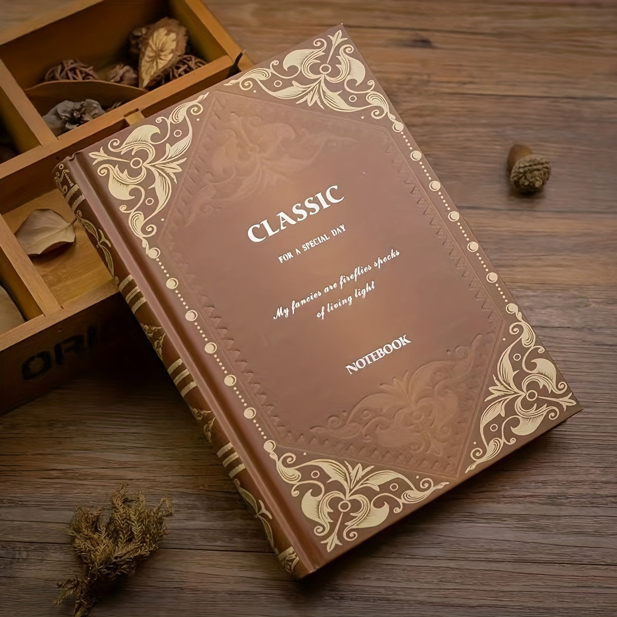 Retro Magic Book Organizer A5 Size Classic Hardcover Notebook