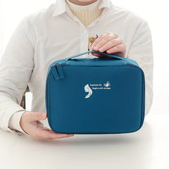 Minimalist Makeup Organizer Portable Cosmetic Bag Travel Toiletry Wash Bag