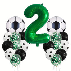 22pcs Football Theme Balloon Set Birthday Party Decoration