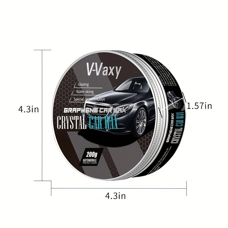 200g Car Coating Waxing Car Wax Anti Fouling Polishing Scratch Resistance