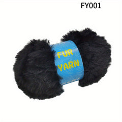 Faux Mink Fur Yarn for DIY Knitting & Crocheting 50g